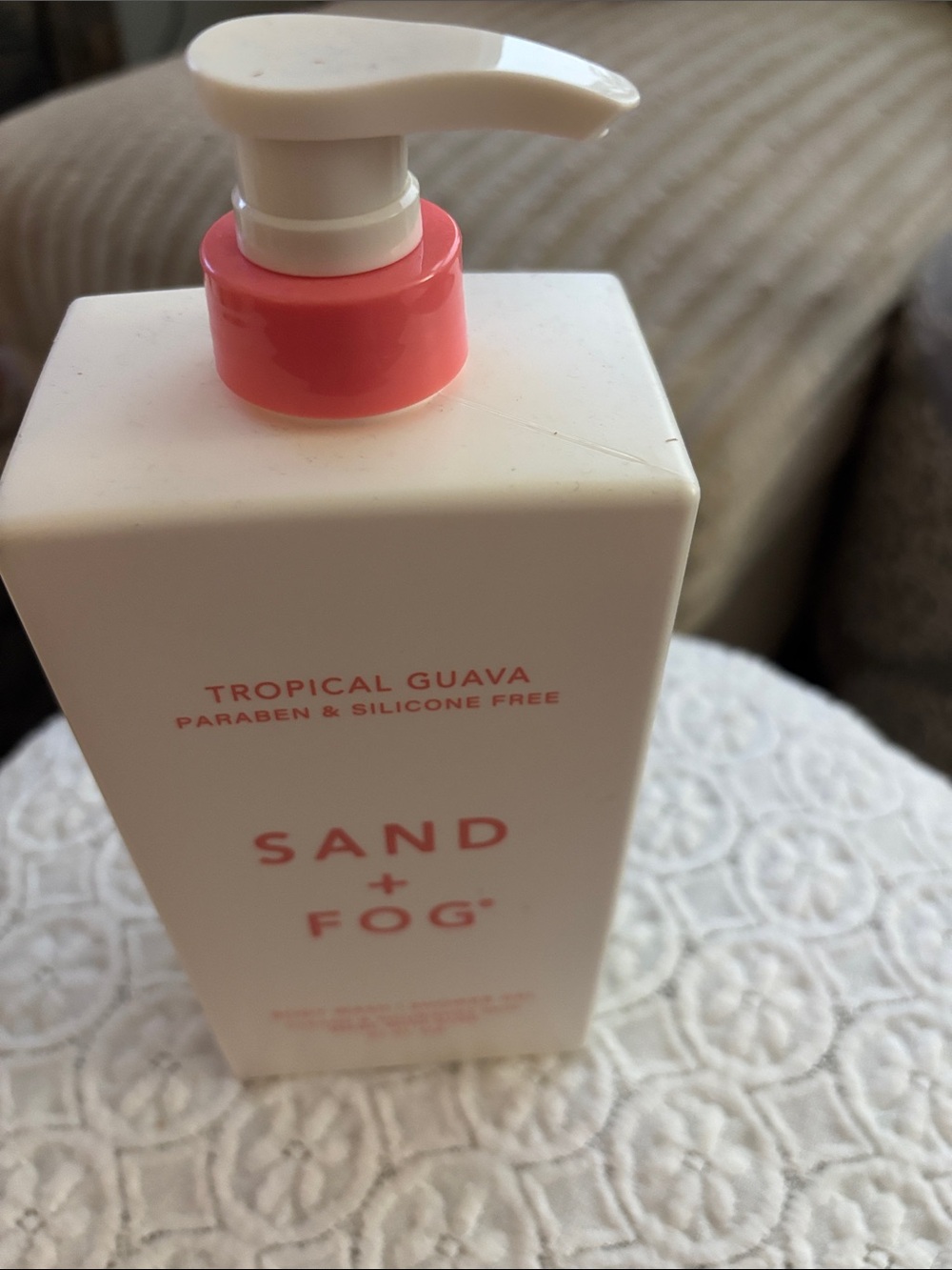 Sand + Fog Tropical Guava Body Wash — Pink Scented Formula